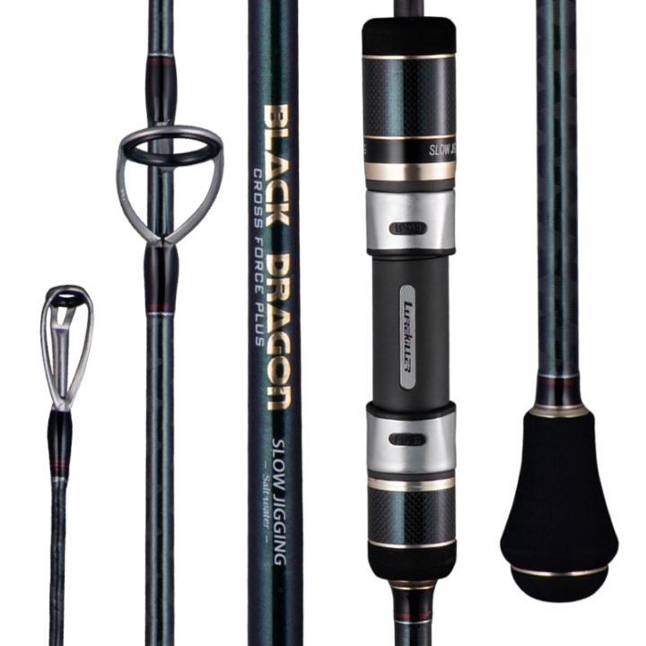 แหวน-nsbk53eemmt-lurekiller-fuji-alconite-คันเบ็ดช้ามังกรดำ632หมุน-หล่อแข็ง-hi-power-cross-carbon-ocean-boat-rod