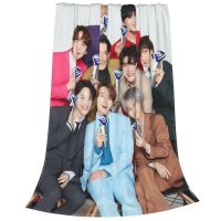 Kpop Super Junior Super Soft Blanket Flannel Warm Fuzzy Comfortable Fleece Throw Blanket Decorative