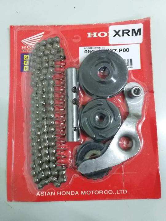Motorcycle timing chain kit with roller set XRM (25H90L) HONDA Lazada PH