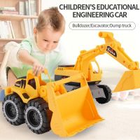 Excavator Dump Truck Engineering Set .Construction Fleet Toddler Early Education Construction Vehicles