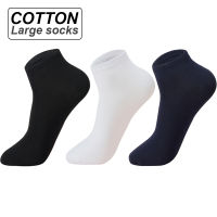 ZTOET nd Men Cotton Socks Large Size 46 47 48 Breathable High Quality Boat Socks Short Men Meias Sokken Summer Male Big Socks