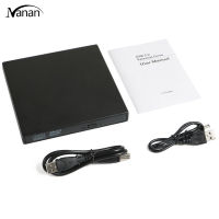 USB External DVD CD RW Disc Burner Combo Drive Reader for Windows 98/8/10 Laptop PC