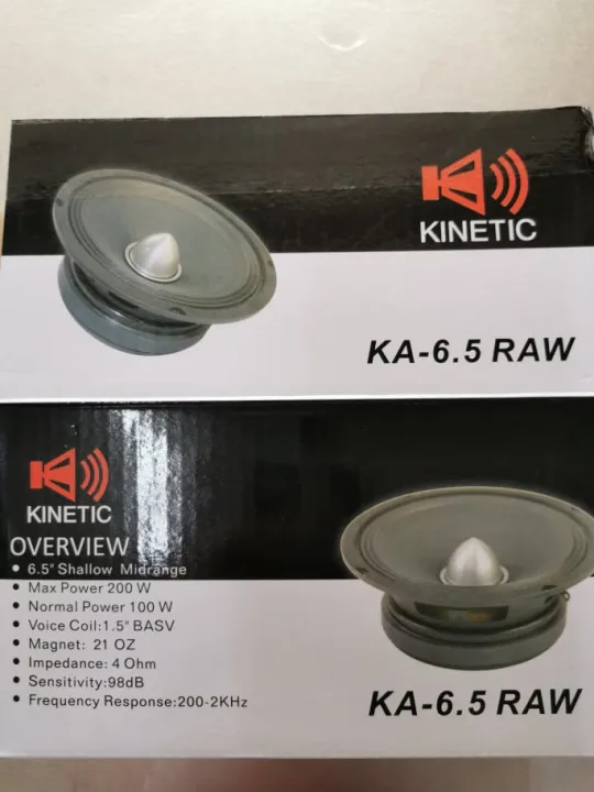 SPEAKERS FOR MIDRANGE 6.5 INCHES , KA 6.5 (PAIR IN SEPARATE