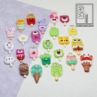 Miniature Simulated Food And Play Popsicle Ice Cream Cartoon Ice Cream Set Of Cute Independent Blind Bag Ornaments Play House Toys 【OCT】
