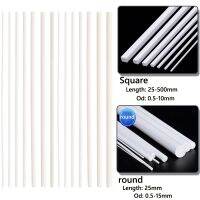 【CC】 Stick Material Plastic  round/Square Bar Accessories Cutting Supplies