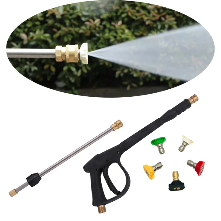 Fityle 2200 PSI High Pressure Washer Car Wash Wand Nozzle Tips Hose Lazada PH