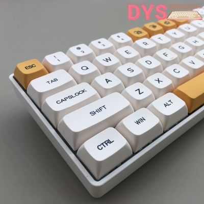 125 Keys Set PBT XDA Profile English Japanese Personalized Keycaps For Cherry MX Switch Gaming DIY Mechanical Keyboard