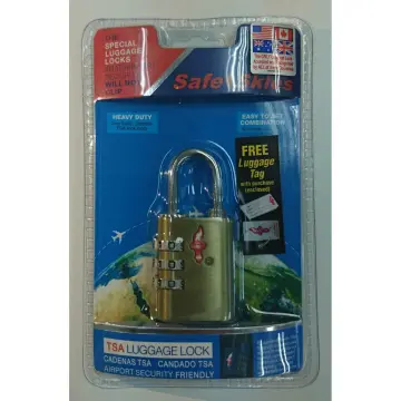 Safe Skies TSA Luggage Locks