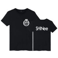 Kpop SHINee First Stage คอนเสิร์ตเดียวกันพิมพ์ T เสื้อผู้หญิงฮาราจูกุชาย Tshirt เสื้อยืด K-Pop T เสื้อ Tops แบรนด์เสื้อผ้า