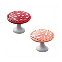 2 Piece 26 Holes Mushroom Earring Holder Earrings Storage Rack Resin Display Rack