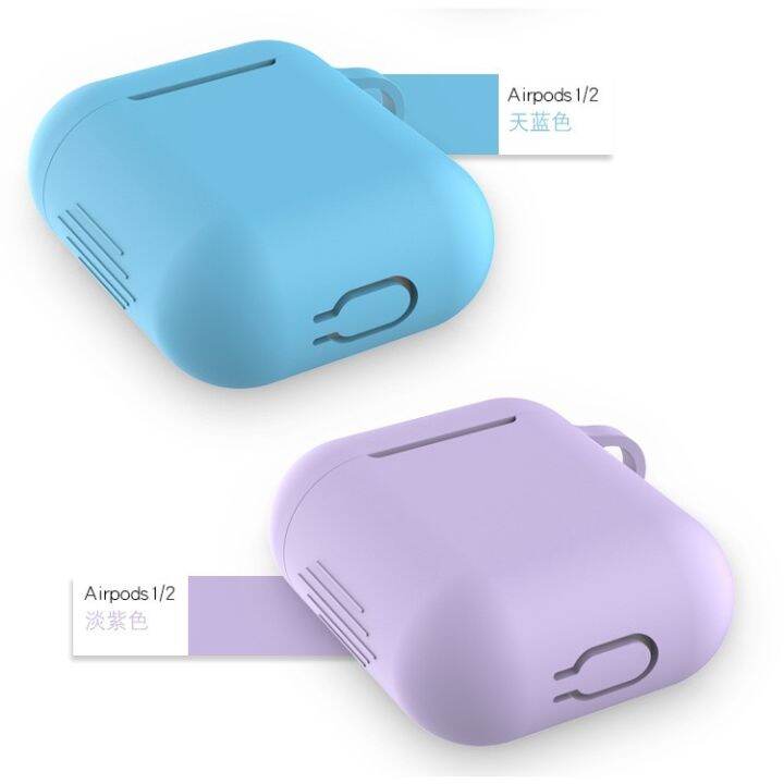 พร้อมส่งจากไทย-เคสหูฟังซิลิโคน-airpods-gen1-2-silicone-case-แอร์พอด-รุ่น-1-2