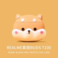 เคส For realme buds t100 Protective Case Earphone Cover