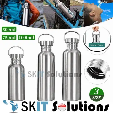 500ML/750ML Stainless Steel Water Bottle Vacuum Thermos Insulated Metal  Flask Sports Gym Cup Bottle
