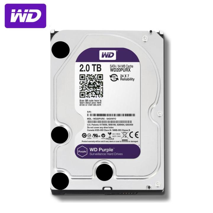 wd-purple-2tb-3-5-harddisk-for-cctv-wd20purz-สีม่วง-by-vstarcam-shop