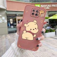 Chenyyka เคสสำหรับ Xiaomi MI Poco M2 Pro Redmi Note 9S Note 9 Pro เคสดีไซน์ใหม่บางเคสโทรศัพท์แฟชั่นลายการ์ตูนวินนี่เดอะพูห์กันกระแทกขอบสี่เหลี่ยมเคสแบบนิ่มเคสซิลิโคนคลุมทั้งหมดเคสป้องกันกล้อง Angel Eye