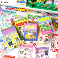 Imoda 30แผ่นโรแมนติก Prologue น่ารักสไตล์เกาหลีสติกเกอร์ Scrapbooking ไดอารี่สมุดบันทึก DIY Planner ตกแต่ง Stickers