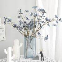 Luxury Cranberry Fake flower home decor berries Christmas wedding table decoration flores artificiales blueberry Artificial Flowers  Plants