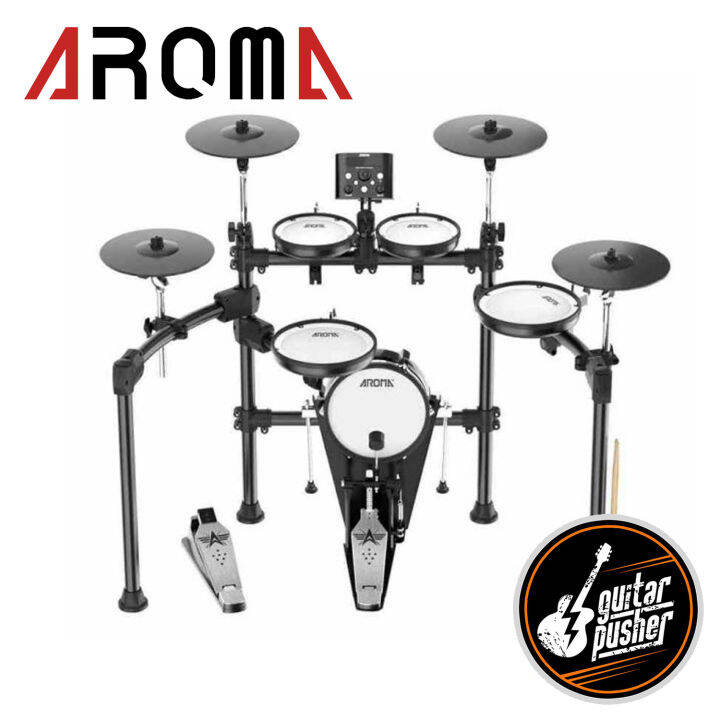 Aroma TDX25S AllMesh 5+4 Electronic Drums with Dual Zone Snare and