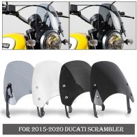 For Ducati Scrambler Deflector Windscreen Windshield Wind Shield Fly Screen 2021 2016 2017 2018 2019 2020 Motorcycle Accessories