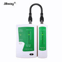 Jillway ทดสอบสายเคเบิลเครือข่ายสำหรับ LAN RJ11 RJ12 CAT5 CAT6 UTP ลวดทดสอบเครือข่ายสายศัพท์ตรวจจับเครื่องมือติดตาม