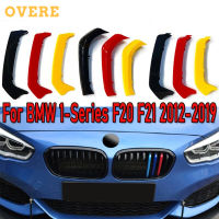 3ชิ้น ABS คลิปแถบคิ้วสำหรับรถแข่งรถ BMW F21 F20 1ชุด2012-2014 2015-2019บังโคลนสีธงชาติเยอรมัน