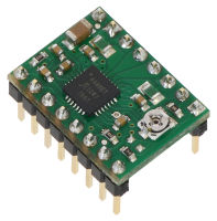 1x แผงวงจรขับสเตปมอเตอร์ A4988 Stepper Motor Driver + Heatsink