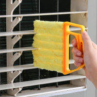 1Pc Washable Window Cleaner แปรงทำความสะอาดฝุ่นไมโครไฟเบอร์สำหรับ Venetian Air Conditioner รถ Window Groove Dust Cleaning Tool