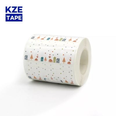 ™✒ Kze Stary Night Cute Thermal Label Roll 45x15mm New Typeable Washi Tape lovely mark sticker for EQ11 mini thermal label printer