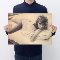 【E015】 New Taylor Swift Kraft Paper Retro Poster Bar Wall Decoration Painting