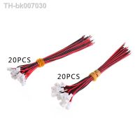 ❅  20Pair Micro JST PH 1.25 2 PIN Male Female Plug Connector With Wire Cables 100mm