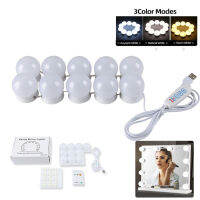 ไฟ LED String Dimmable Vanity Mirror หลอดไฟเครื่องสำอางในครัวเรือน