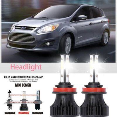 หลอดไฟหน้ารถยนต์ LED LAI 40w 6000k สีขาว สําหรับ FORD B-MAX(JK) 2012-2023 2PCS