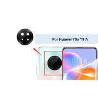 2021สำหรับ Huawei Y7a Y9a Y6p Y7p Y8p กระจกหลังเลนส์กล้องถ่ายรูปด้านหลังด้วยกาวสติกเกอร์