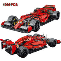 1099ชิ้นผู้เชี่ยวชาญทางเทคนิค Ferraried F1สูตรรถสปอร์ตอาคารบล็อกแข่งรถ MOC อิฐของเล่นของขวัญสำหรับเด็ก50เซนติเมตร