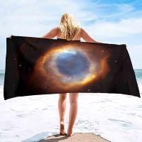 Universe Galaxy Beach Towel Quick Dry,Lightweight Soft Microfiber Sand Free Pool Bath Outdoor Travel Towel For Swimming Sports