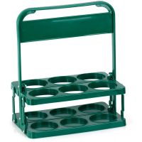 6 Holes Carrier, Portable BBQ Party Beer Jar Holders, Basket for Kitchen Storage and Organisation