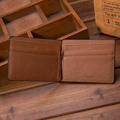 กระเป๋าสตางค์ฉบับภาษาเกาหลีความงามของผู้ชายแบบกระเป๋าเงินใส่บัตรหลายใบของร้าน Cestlafit ใหม่