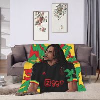 Bob Marley Jamaica Rasta Reggae Customized Custom Sofa Blanket Ultra-Soft And Warm Throw Blankets For Couch/Bed/Outdoor