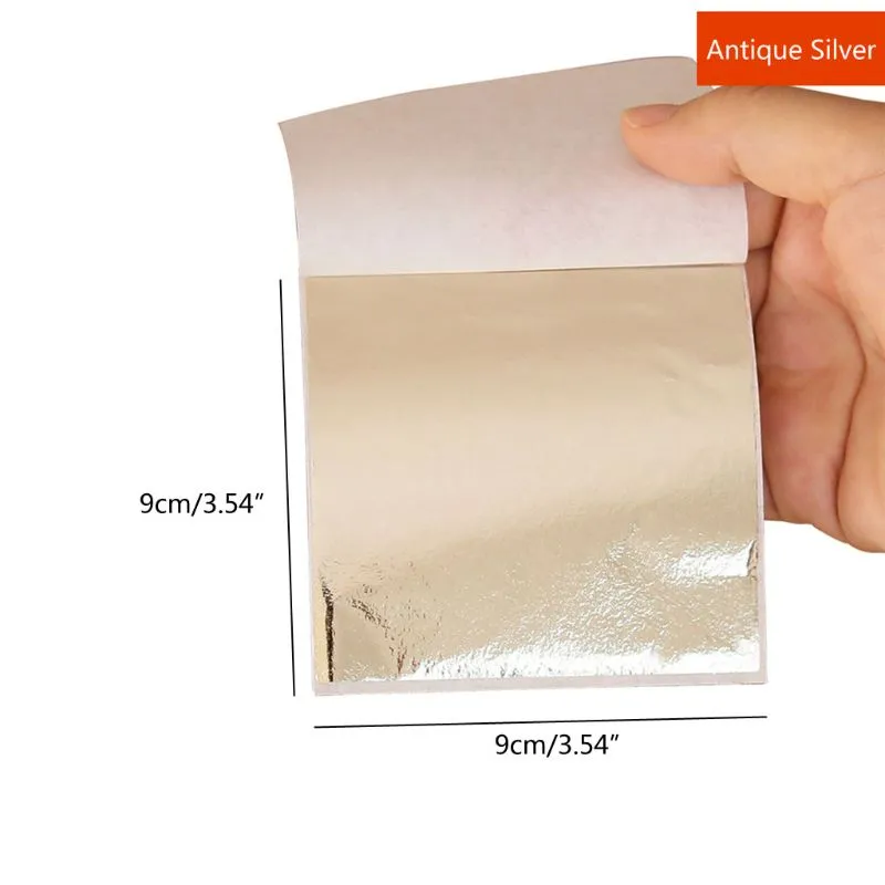 Imitation Gold Leaf Paper Gold Foil Sheets Gilding Copper Aluminum