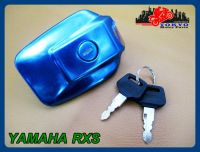 YAMAHA RXS  FUEL TANK CAP "CHROME" with KEY SET // ฝาถังน้ำมัน YAMAHA RXS โครเมี่ยม พร้อม ลูกกุญแจ