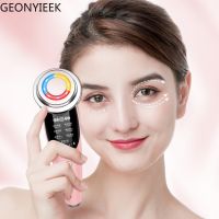 ☞✳ 7 in 1 Face Lift Devices RF Microcurrent Skin Rejuvenation Facial Massager Light Therapy Anti Aging Wrinkle Beauty Apparatus
