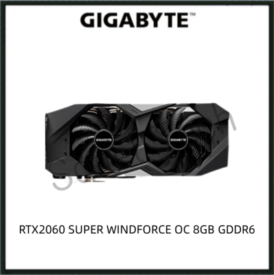 USED GIGABYTE RTX2060 SUPER WINDFORCE OC 8GB GDDR6 256Bit RTX 2060 Gaming Graphics Card GPU