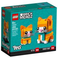 40480 BrickHeadz Ginger Tabby พร้อมส่ง กล่องสวย(ถ้าไม่ได้ระบุ ราคาต่อ1ชิ้นนะค๊ะ) ( สอบถามรายละเอียดทักแชทนะคะ )