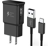 Samsung Fast Charger for S8 S8 plus + Type C USB DATA (Black)