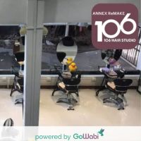 [E-voucher] ANNEX ReMAKE 106 Hair Studio -  บริการตัดผม + ดัดหรือทำสีผม + มิลบอนทรีทเม้นท์ (ความยาวผมทุกระดับ) *วันธรรมดาเท่านั้น* (90 นาที)