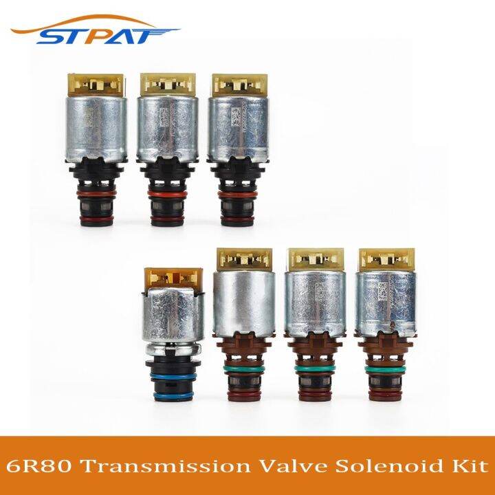 Switches / STPAT 7PCS 6R80 Transmission Valve Body Solenoid Kit For Ford Explorer Ranger Mustang