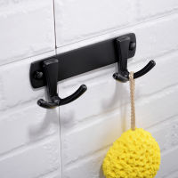 Bathroom Accessories Hardware Kitchen Matt Black Robe Hook Cloth Hanger One 123459 Towel Hook