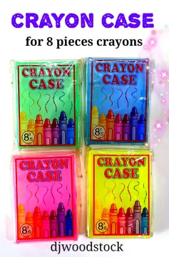 Dixie Crayon Case 24 Colors Clear 241C (10pcs)