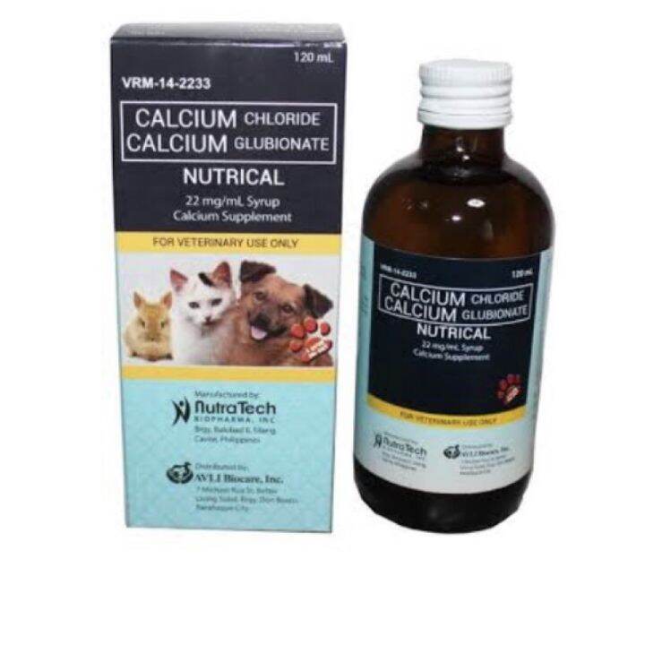 Nutrical Calcium Supplement 22mg/mL Syrup 120ml | Lazada PH