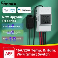 【hot】☜  SONOFF 16A 20A Wifi Temperature and Humidity Monitoring with Display Mode